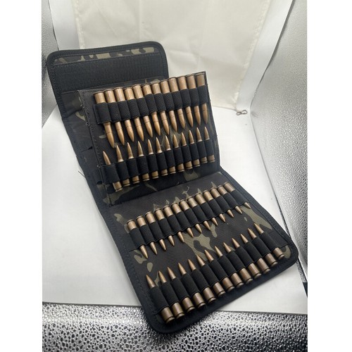 Tactical 100 Rounds Bullet Belt Wallet Pouch Cartridge Case For .38 .357 30-30 - 第 34/37 張圖片