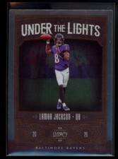 2020 Panini Legacy #UL-LJ Lamar Jackson Under the Lights