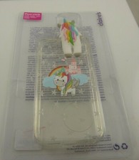 Unicorn peaking over case Fits Iphone 5 5S SE phone stars castle