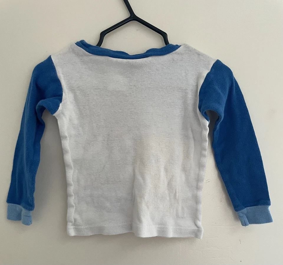 Star Wars Bebé Niños Chewbacca Baby Yoda 100% Algodón Manga Larga PJ Top Azul 18 M Foto 4 de 4