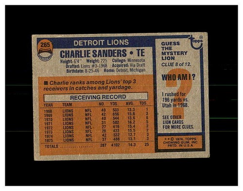 1976 TOPPS FOOTBALL #1-275 YOU PICK SEE PHOTOS OF EVERY CARD STARS *NEW LISTING* - Picture 477 of 497