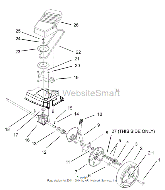 Toro Recycler 22 Inch Lawnmower 65 2720 OEM Drive Gear Clip Retainer LOT of TWO