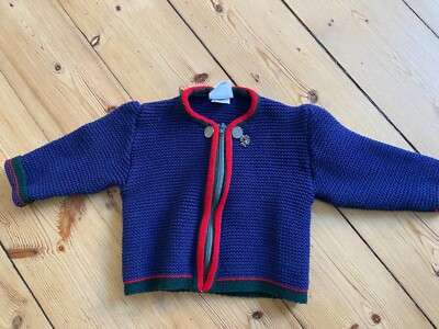 Isar traditional cardigan size 92 wool blend