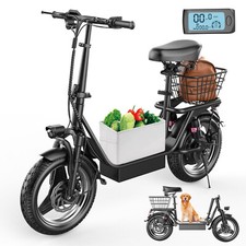 Adults Electric Scooter 1000W Peak Motor 36V 13Ah 25MPH