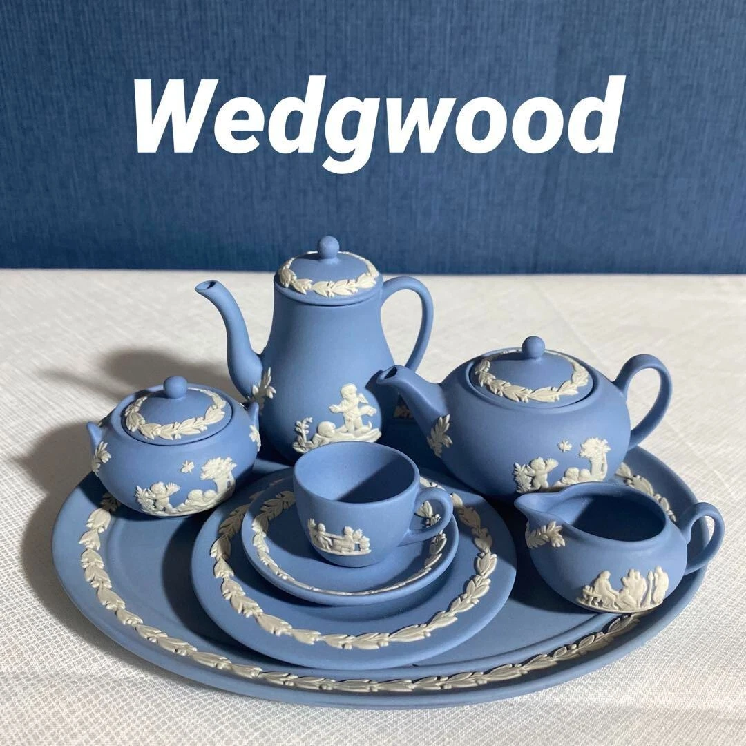 Wedgwood miniature 2025 tea set