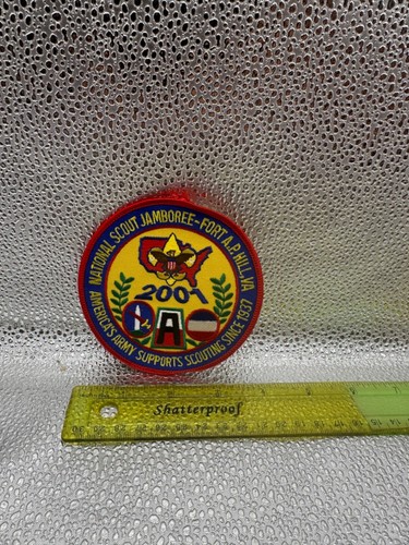 Americas Army Supports Scouting 2001 National Scout Jamboree Boy Scout Patch BSA - Bild 1 von 2