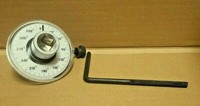 Drehwinkelmesser Gradmesser 360° DrehmomentschlüSsel MessgeräT 1/2 Zoll Messuhr
