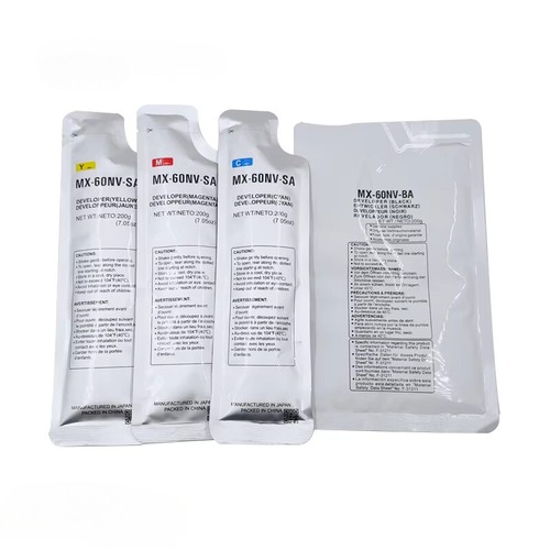 New MX60 Copier For Sharp MX3081 4081 5081 6081Toner Developer Powder 4pc - Picture 6 of 6