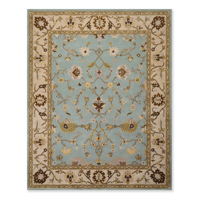 8' x 10' Handmade 100 Wool Traditional Oriental Area rug 8x10