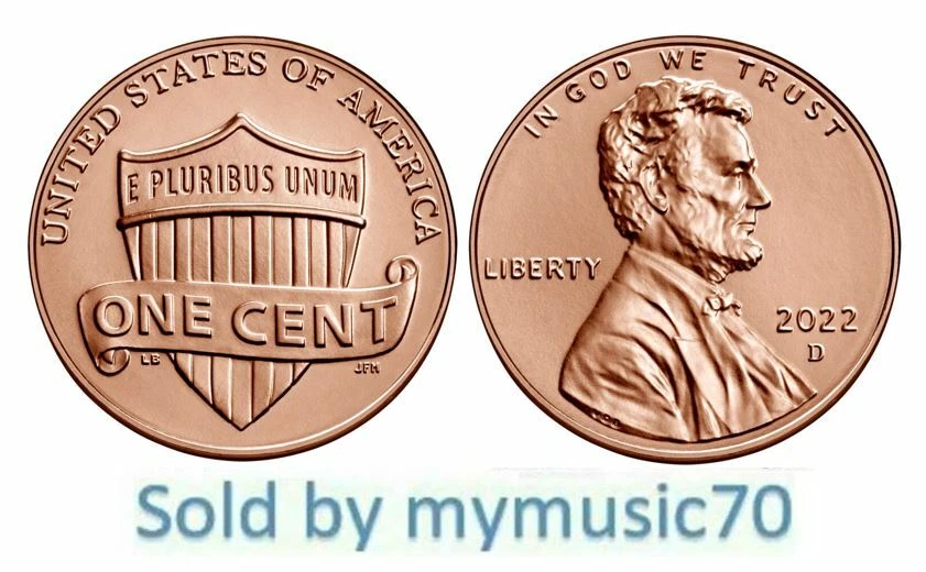 2022 D LINCOLN PENNY - 1c Lincoln Shield theme ** ON HAND ** | eBay