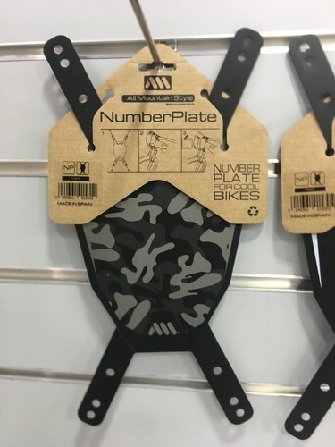 All Mountain Style AMS Number Plate (Fits For Downhill and Enduro Bikes) - Picture 11 of 17