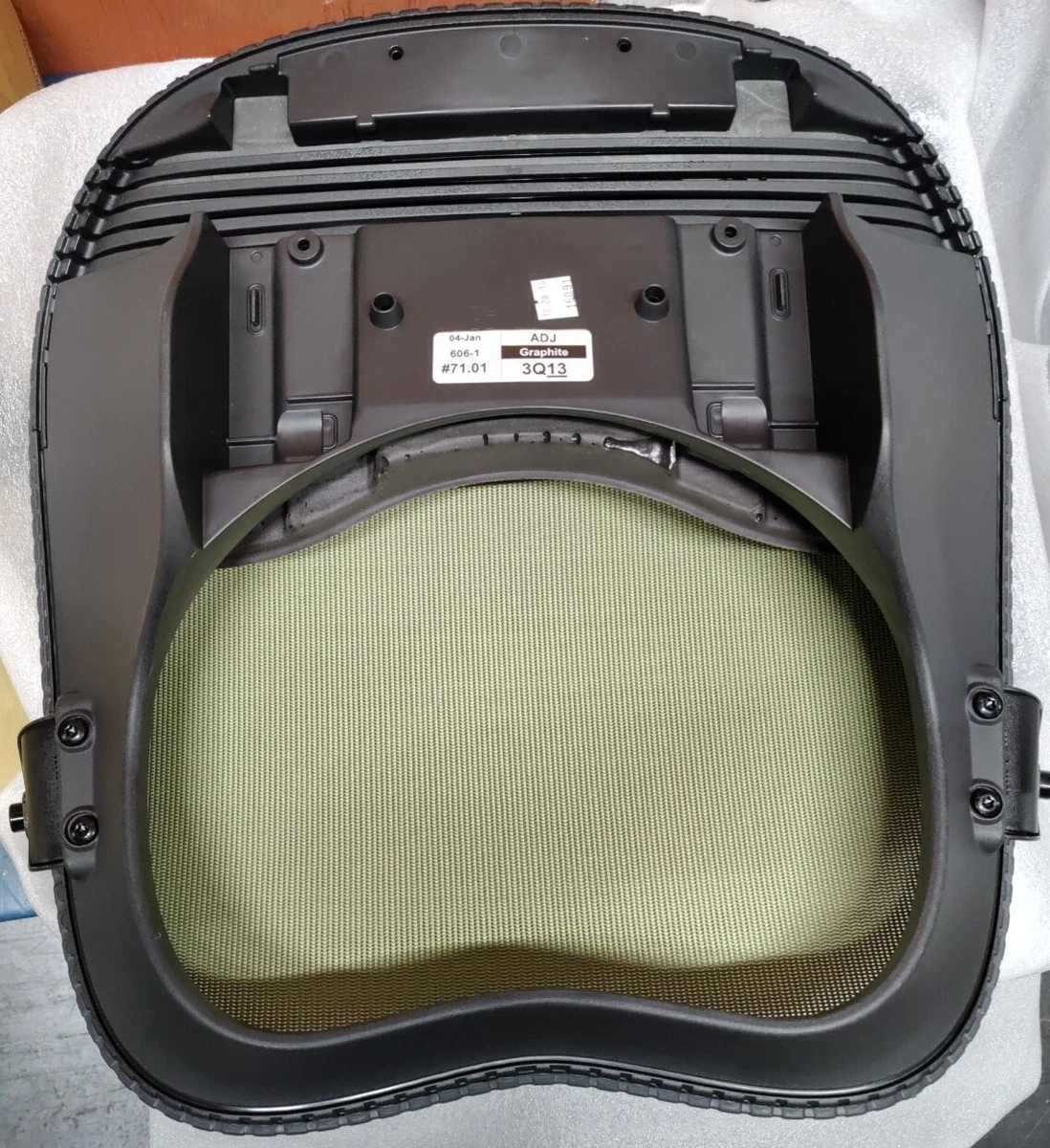 Herman Miller Mirra Chair Seat pan OEM green mesh graphite frame