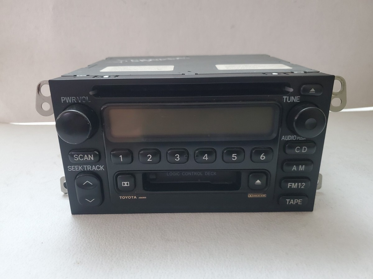 Radio Stereo Receiver CD Cassette(86120-08110) Toyota Camry 1999