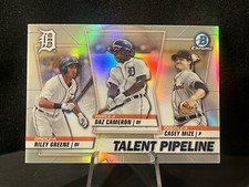 2020 Bowman Chrome Detroit Tigers Talent Pipeline #TP-DET Greene Cameron Mize