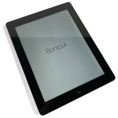 タブレット Apple - iPad  Wi-Fi Cellular 16GB MD522J/A Black Apple iPad 4th Gen., 16GB, Wi-Fi, 9.7