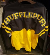 Universal Harry Potter Hufflepuff Spirit Jersey Adult XS S M L XL 2XL 3XL