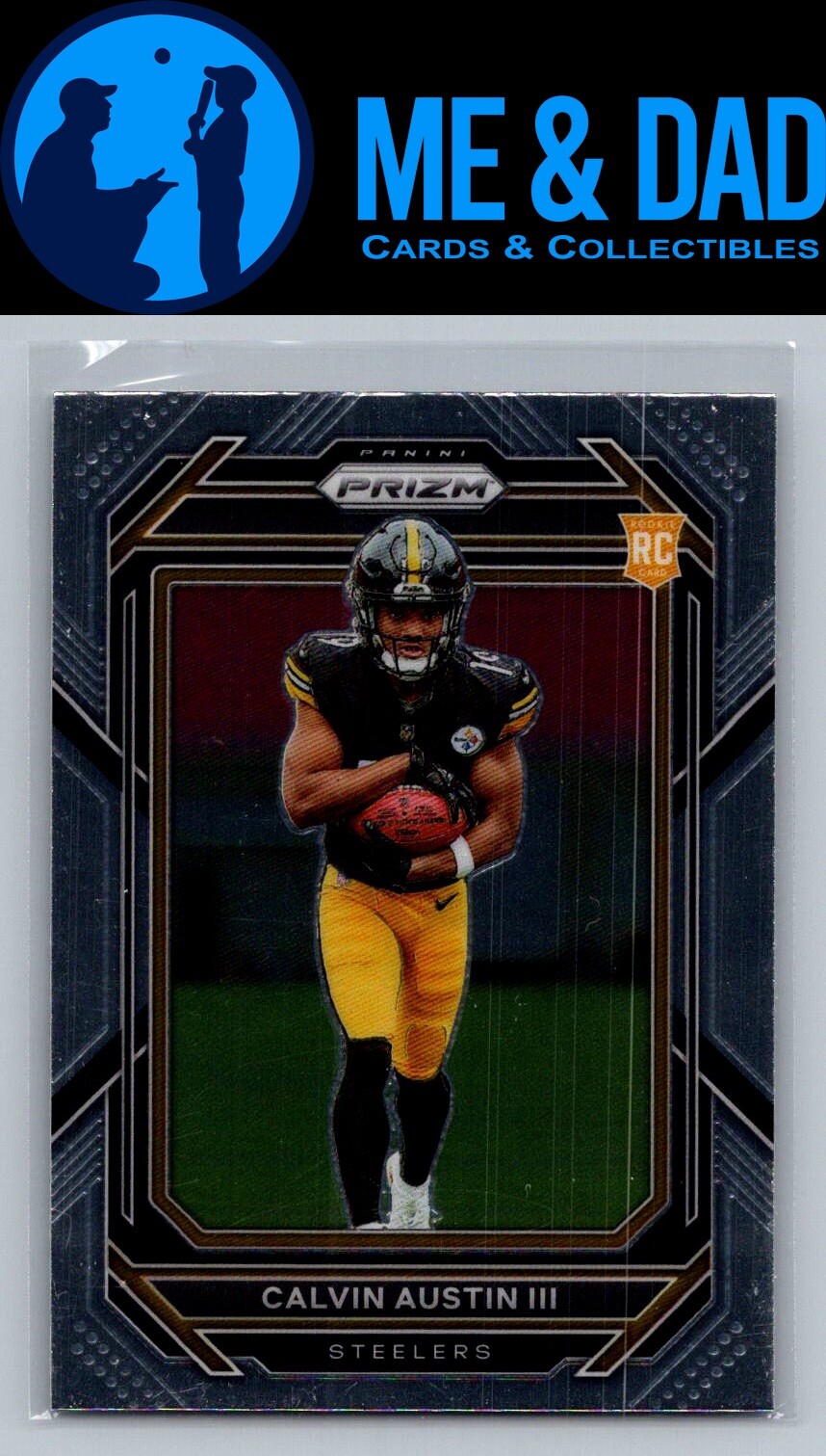 2022 Panini Prizm #338 Calvin Austin III