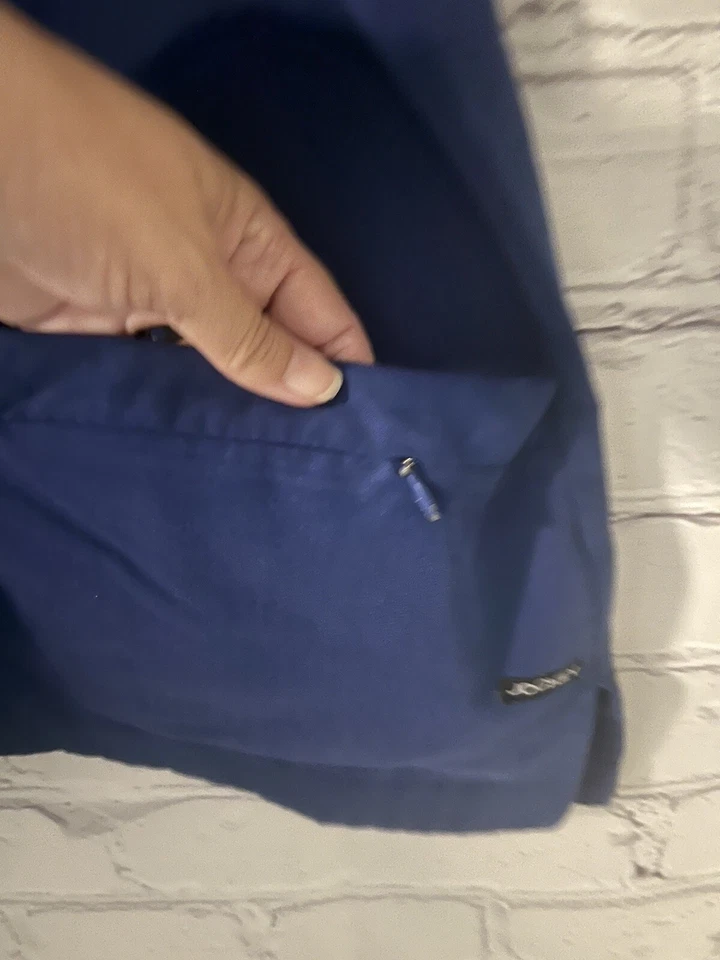 Jockey Exfoliante Azul Sólido Cuello en V ELASTIZADO Plus Para Mujer Talla 4X Foto 3 de 3