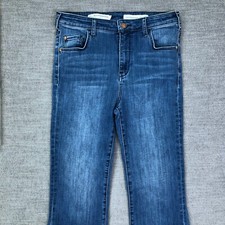 Pilcro Anthropologie Jeans Womens 29 Blue High Rise Bootcut And The Letterpress