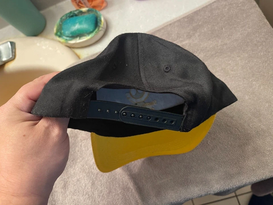 Summerfest Basic Security Event Staff Employee Black Adjustable Uniform Cap Hat - Image 3 of 4