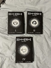 Deathnote *BLACK EDITION* 2- in -1 manga series books 1,2,3,4,7,8