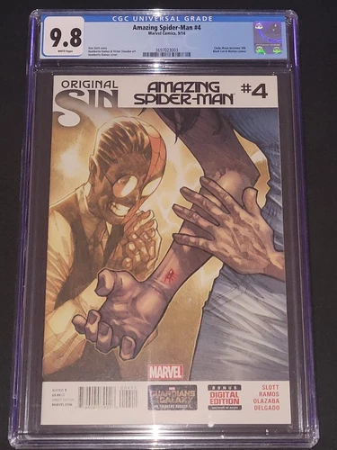Amazing Spider-Man 4 CGC 9.8.  1st Silk
