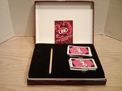 想い出のUNO Unboxing UNO 50th Anniversary Mystery Gift - YouTube