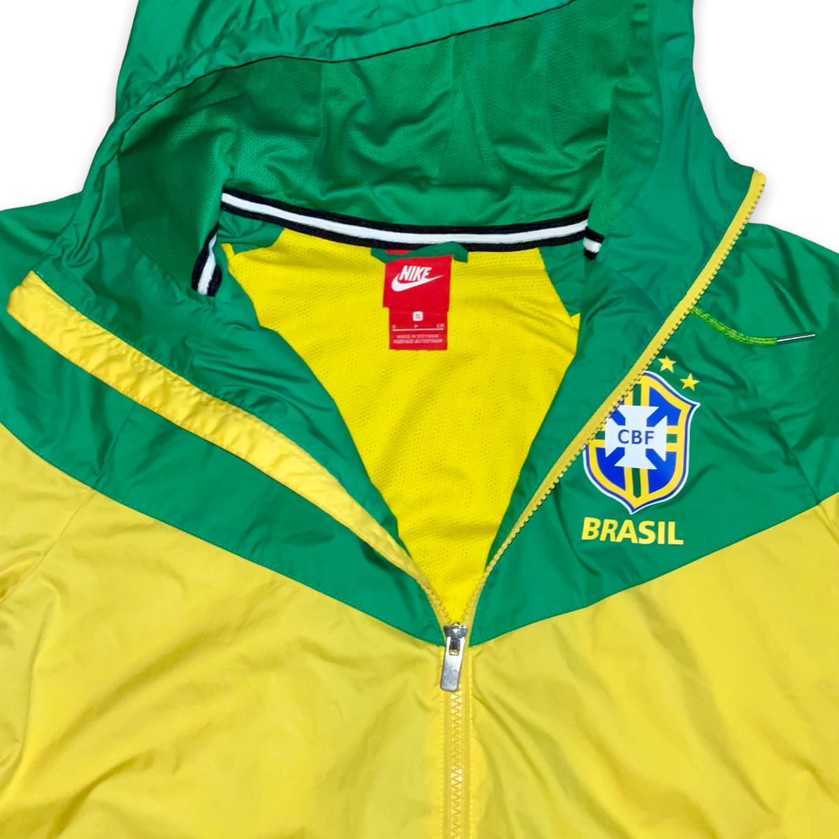 00s NIKEナイキ トラックジャケット ブラジル 海外 CBF BRASIL ブラジル代表ナイキ トラックジャケット【ブルー】アウェイ