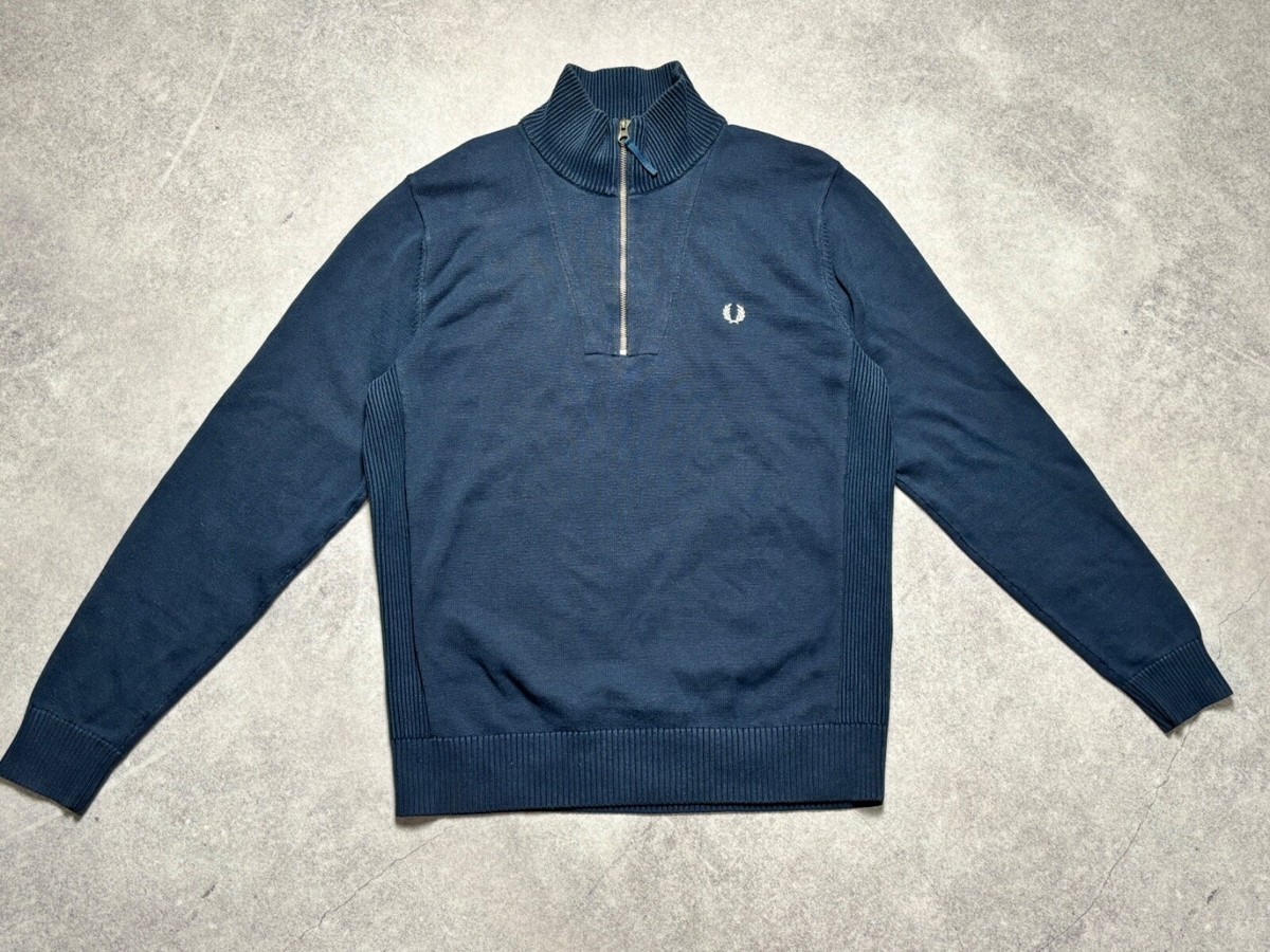 Fred perry zip knit shirts vintage