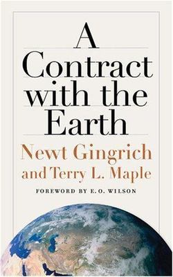 A Contract with the Earth - Newt Gingrich, 0801887801, hardcover, new
