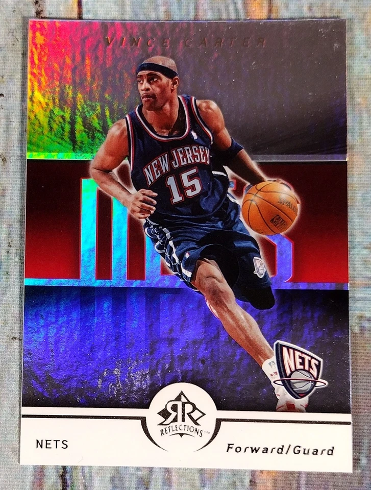 Vince Carter New Jersey Nets 2005 Upper Deck NBA Reflections #59 - Image 2 of 4