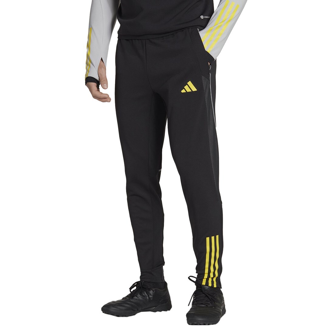 4065429135180 кроссовки adidas Tiro 23 Wettkampfttraining Herren Hose Schwarz-Gelb HU1317 N для тренировок на открытом воздухе