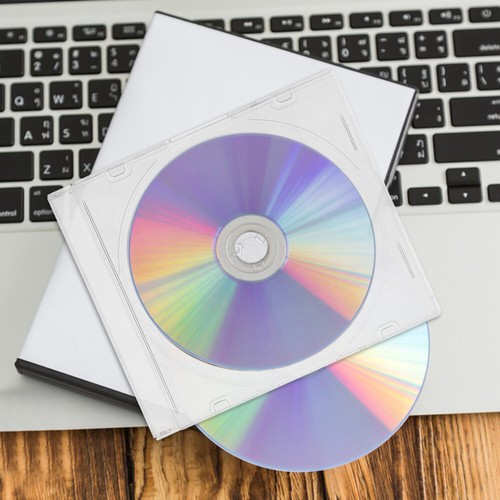 2 Pcs Aufbewahrungsbox Aus Acryl Reisen Leere CD-Hüllen DVD-Aufbewahrungsboxen - Bild 8 von 12