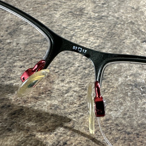 Brendel ESCHENBACH Germany 902058 50 Red Half Rim Eyeglasses Frames 52-17-135mm - Picture 12 of 13