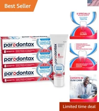 Minty Fresh Complete Protection Toothpaste - 3 x 3.4 oz for Optimal Oral Health