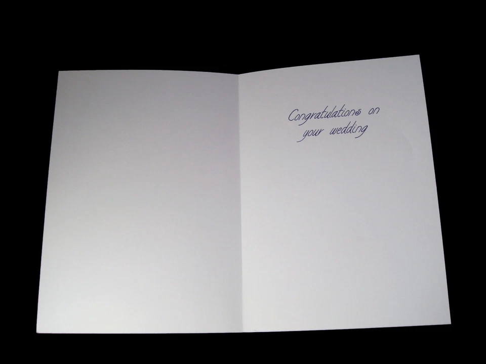 Laurel Burch Watercolor Wedding Card w/ Envelope Soulmates Butterflies - Image 3 of 4