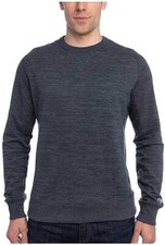 Champion Men's French Terry Crew Pullover Stealth Grey