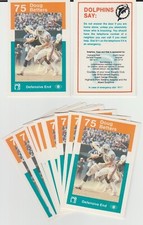Doug Betters, 1984 Miami Dolphins Police card #75