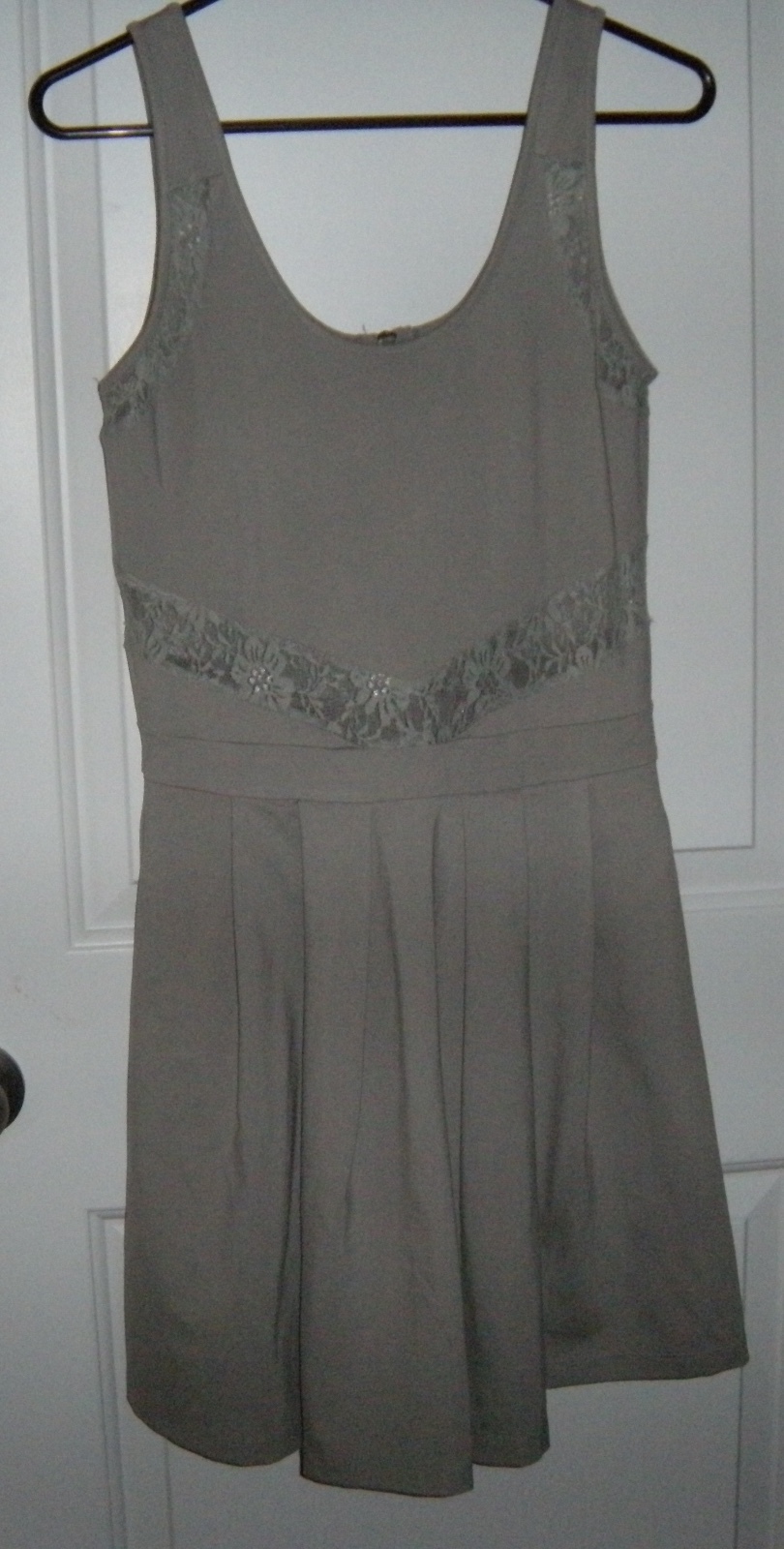 David Bitton Buffalo Solid Gray Sleeveless Cockta… - image 1