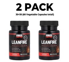 LeanFire, 2 PACK, 30 Vegetable Caps, Increase...