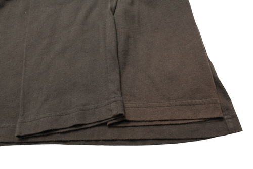 T-Shirt Timberland Regular Fit Uomo XL Marrone Manica Lunga Collo A Giro - Foto 5 di 14