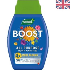 Boost 1L Multi-Purpose Liquid Fertilizer – Seaweed-Enriched for Vibrant Gardens 6.99 per litre