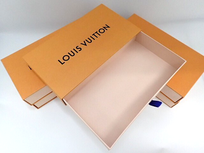 Auth Louis Vuitton Yellow Gift Box Long Wallet Case Only 5 Sets