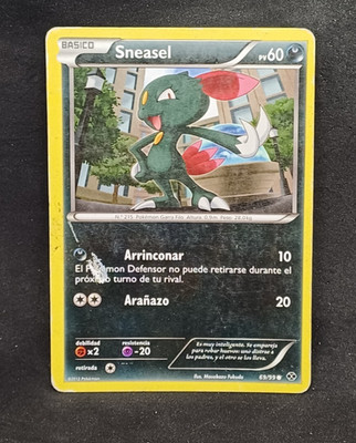Pokemon Karte Sneasel 69/99 Zukünftiges Schicksal