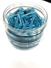 Heat Shrink Marine Grade Female Spade Crimp Connectors AWG16-14 Terminals Blue