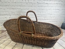 CULLA CULLA VINTAGE IN VIMINI BABY MOSES CESTINO