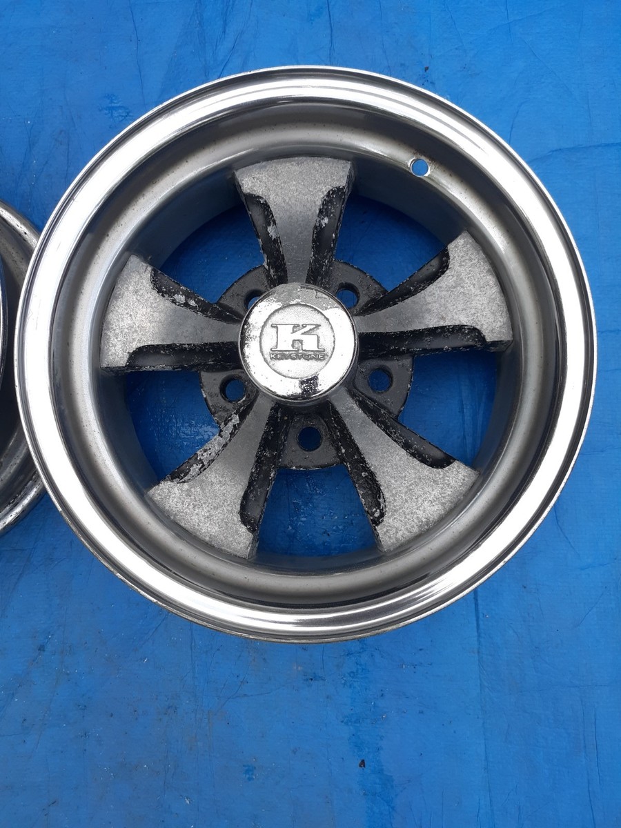 Keystone Kustomag (Klassic) Wheels 14x6 Chevy Pair | eBay