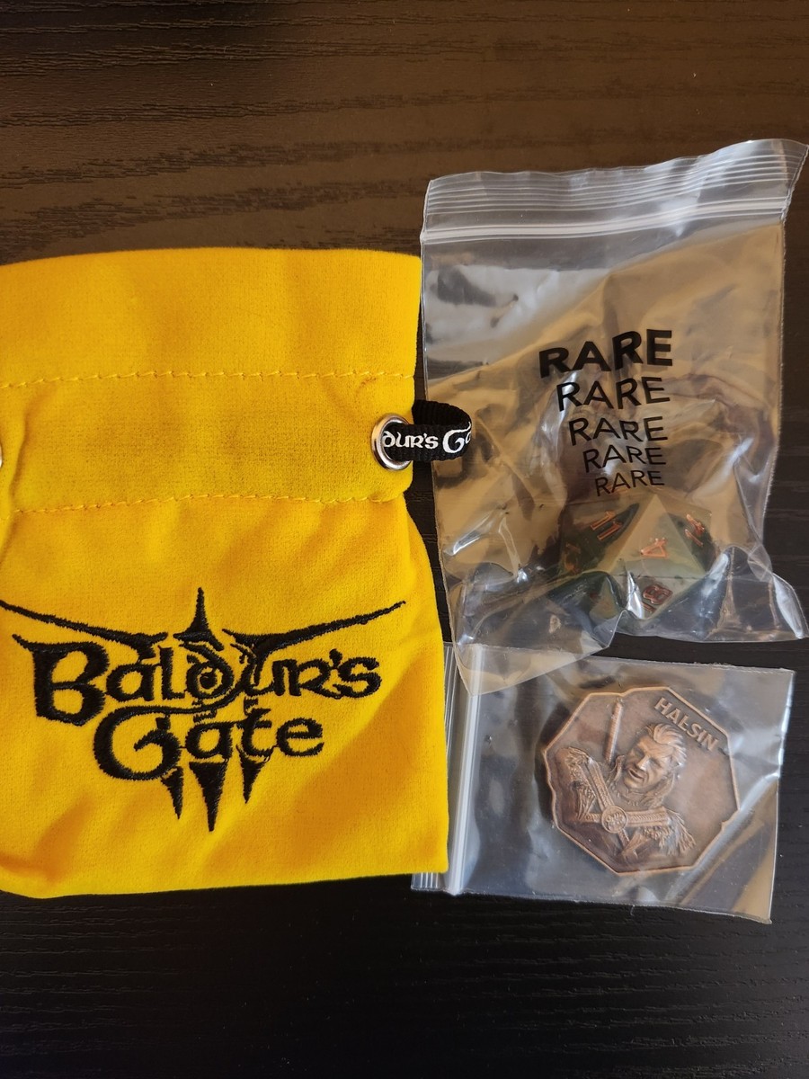 BG3 Baldur's Gate 3 Rare The Archdruid Halsin D20 Set - Dungeons