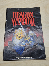 Dragon Warrior (Nintendo NES, 1989) Box With Manual & Map