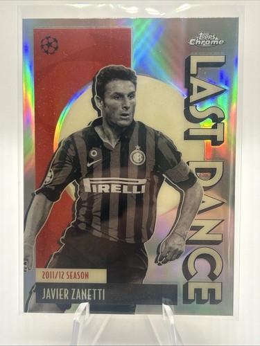 2025-26 Topps Chrome UCC Javier Zanetti #LD-14 Last Dance FC Inter Milan
